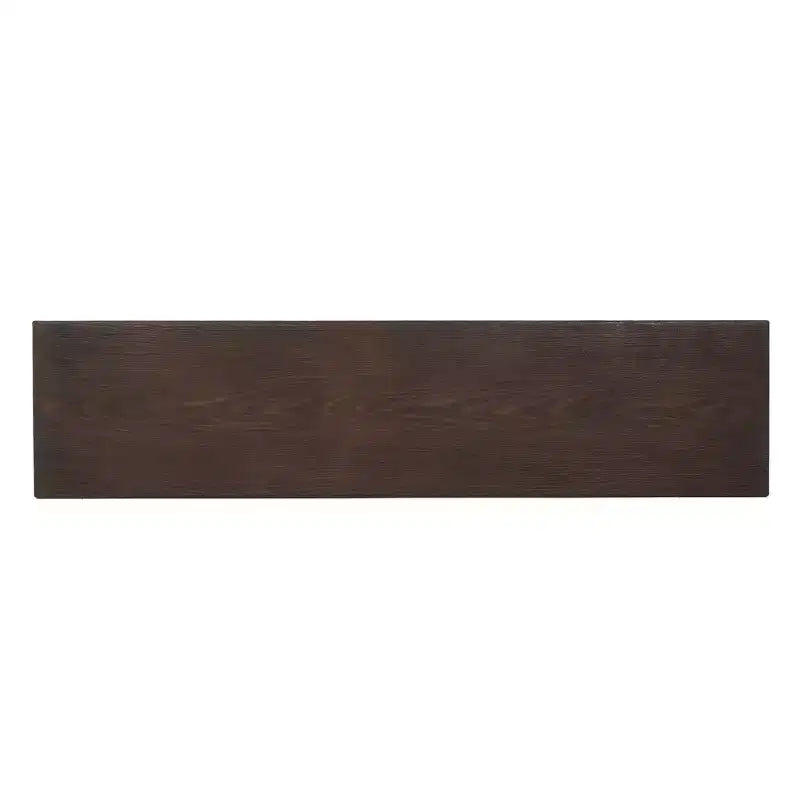 Christopher Knight Home Perault Ensemble de salle à manger d'extérieur 6 pièces en osier et aluminium avec banc, marron/multicolore