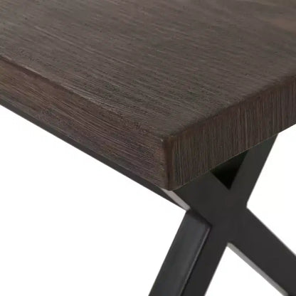 Christopher Knight Home Aisha Set da pranzo da 6 pezzi per esterni in vimini e alluminio con panca