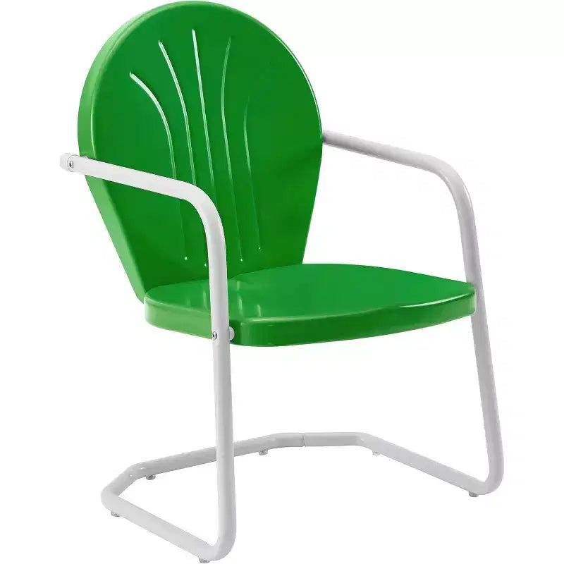 Ensemble de salle à manger d'extérieur HomeStock Griffith 5 pièces en métal – Table et 4 chaises