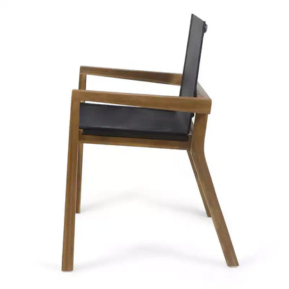 Christopher Knight Home Arletta Set da Pranzo da 7 Pezzi per Esterni in Rete e Legno di Acacia