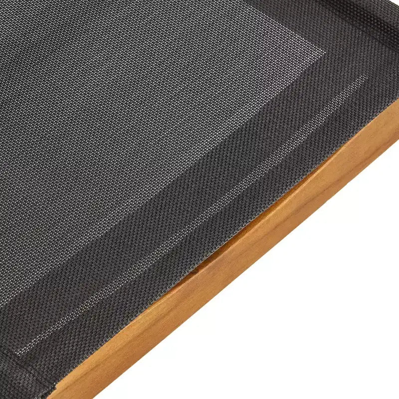 Christopher Knight Home Arletta Set da Pranzo da 7 Pezzi per Esterni in Rete e Legno di Acacia