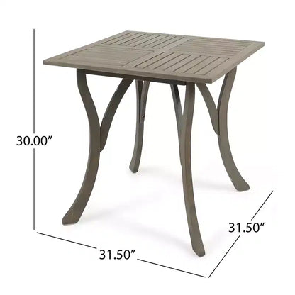 Christopher Knight Home Hartford Ensemble de salle à manger 5 pièces en bois d'acacia et osier avec coussins