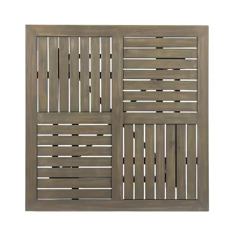 Christopher Knight Home Hartford Ensemble de salle à manger 5 pièces en bois d'acacia et osier avec coussins