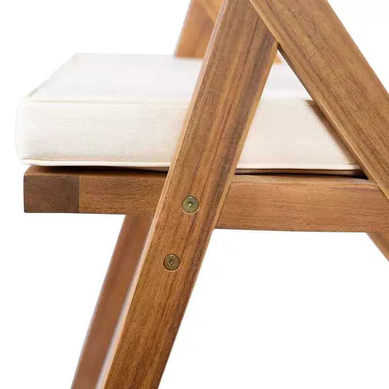Christopher Knight Home Reynard Ensemble de salle à manger d'extérieur extensible 7 pièces avec table en bois d'acacia et chaises à dossier en corde