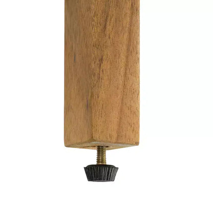 Christopher Knight Home Neva Ensemble de salle à manger d'extérieur 5 pièces en bois d'acacia et osier avec coussins résistants à l'eau