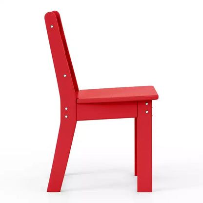 WestinTrends Casetta sull'albero Set Tavolo e Sedie per Bambini in HDPE, 5 Pezzi