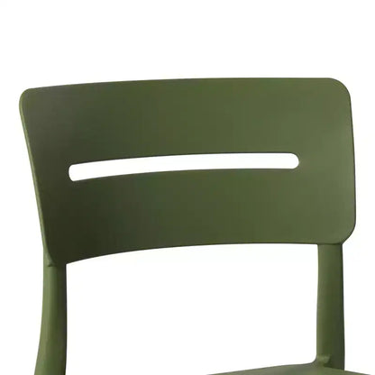Ensemble de salle à manger d'extérieur rectangulaire 7 pièces en métal WestinTrends Playa avec chaises de patio empilables