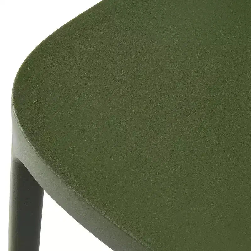 Ensemble de salle à manger d'extérieur rectangulaire 7 pièces en métal WestinTrends Playa avec chaises de patio empilables