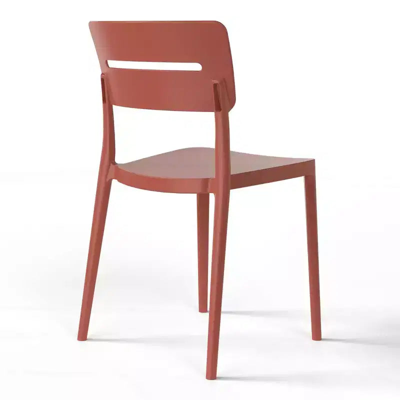 Ensemble de salle à manger d'extérieur rectangulaire 7 pièces en métal WestinTrends Playa avec chaises de patio empilables