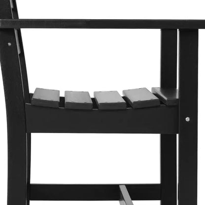 WestinTrends Ashore Set da pranzo da esterno in 6 pezzi in HDPE con panca