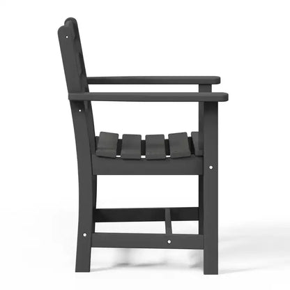 WestinTrends Ashore Set da pranzo da esterno in 6 pezzi in HDPE con panca