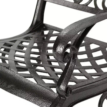 Christopher Knight Home Windley Set da Pranzo Espandibile da Esterno a 7 Pezzi in Alluminio