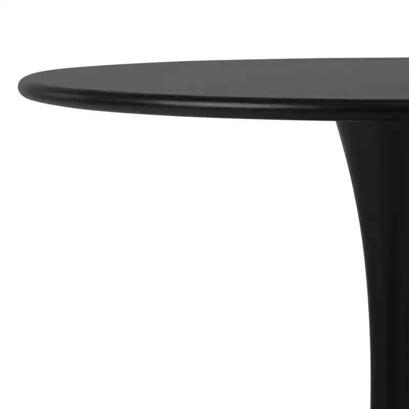 Ensemble de salle à manger d'extérieur et d'intérieur WestinTrends Playa 5 pièces avec table en métal et chaises d'appoint empilables en plastique