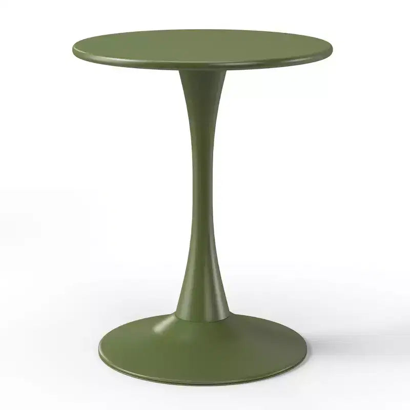 Ensemble de table à manger de patio en métal 3 pièces WestinTrends Playa pour l'extérieur et l'intérieur avec chaises de patio en polypropylène empilables