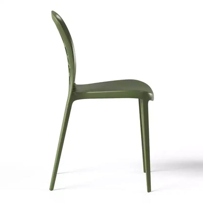 Ensemble de table à manger de patio en métal 3 pièces WestinTrends Playa pour l'extérieur et l'intérieur avec chaises de patio en polypropylène empilables