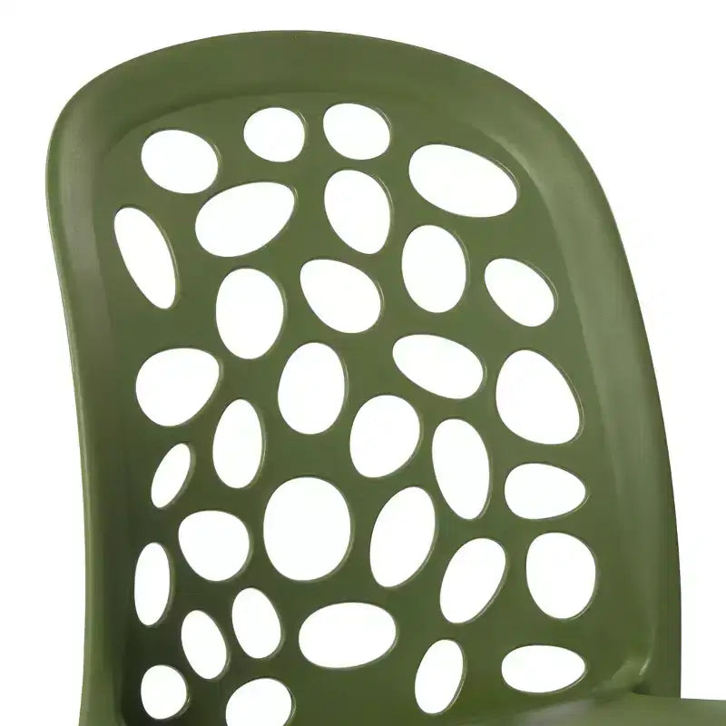 Ensemble de table à manger de patio en métal 3 pièces WestinTrends Playa pour l'extérieur et l'intérieur avec chaises de patio en polypropylène empilables