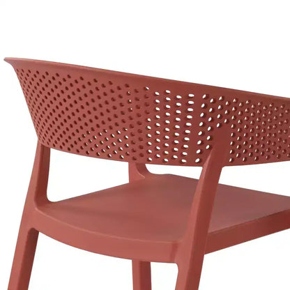WestinTrends Playa, set da pranzo da esterni a 5 pezzi, con tavolo quadrato e sedie impilabili.