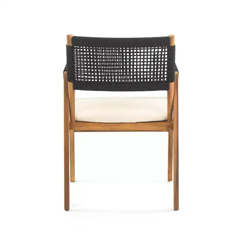 Ensemble de salle à manger d'extérieur 7 pièces Christopher Knight Home Francesca en bois d'acacia tressé rustique avec table à lattes en rotin