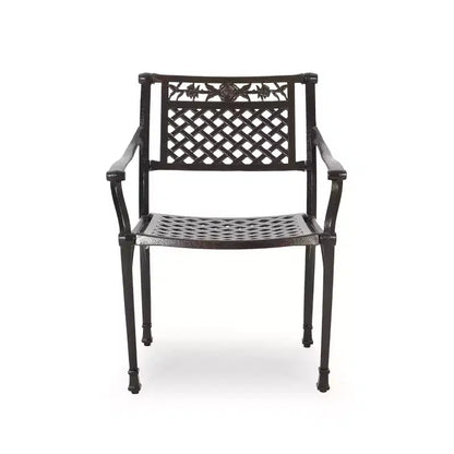 Christopher Knight Home Ridgecrest - Set da pranzo da esterno a 5 pezzi in alluminio
