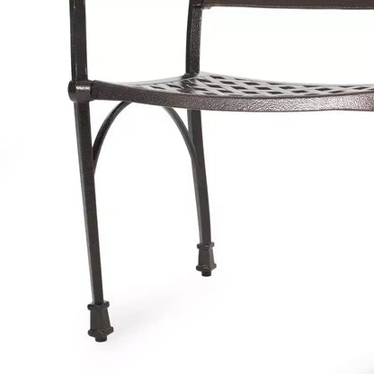 Christopher Knight Home Ridgecrest - Set da pranzo da esterno a 5 pezzi in alluminio