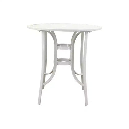 Set da pranzo Courtyard Casual Santa Fe 3 pezzi, altezza balcone, tavolo rotondo da 36 pollici, include un tavolo da balcone da 36 pollici e due sgabelli da balcone girevoli