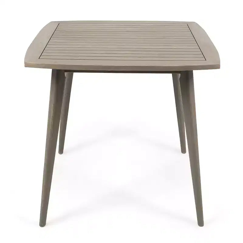 Set da pranzo da 5 pezzi Christopher Knight Home Damas da esterno in legno di acacia e vimini con cuscini