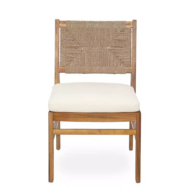 Ensemble de salle à manger 7 pièces extensible d'extérieur Christopher Knight Home Allison en bois d'acacia et osier tressé avec coussins