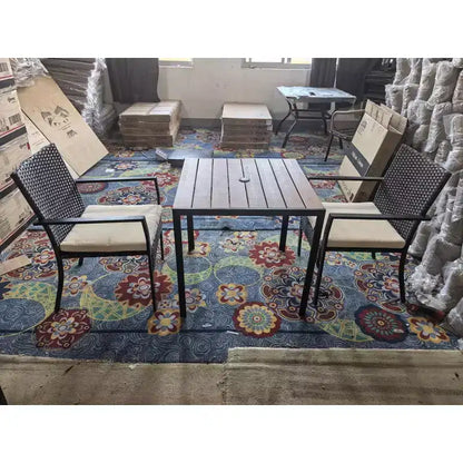 Set da pranzo per patio esterno
