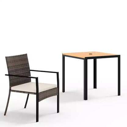Set da pranzo per patio esterno