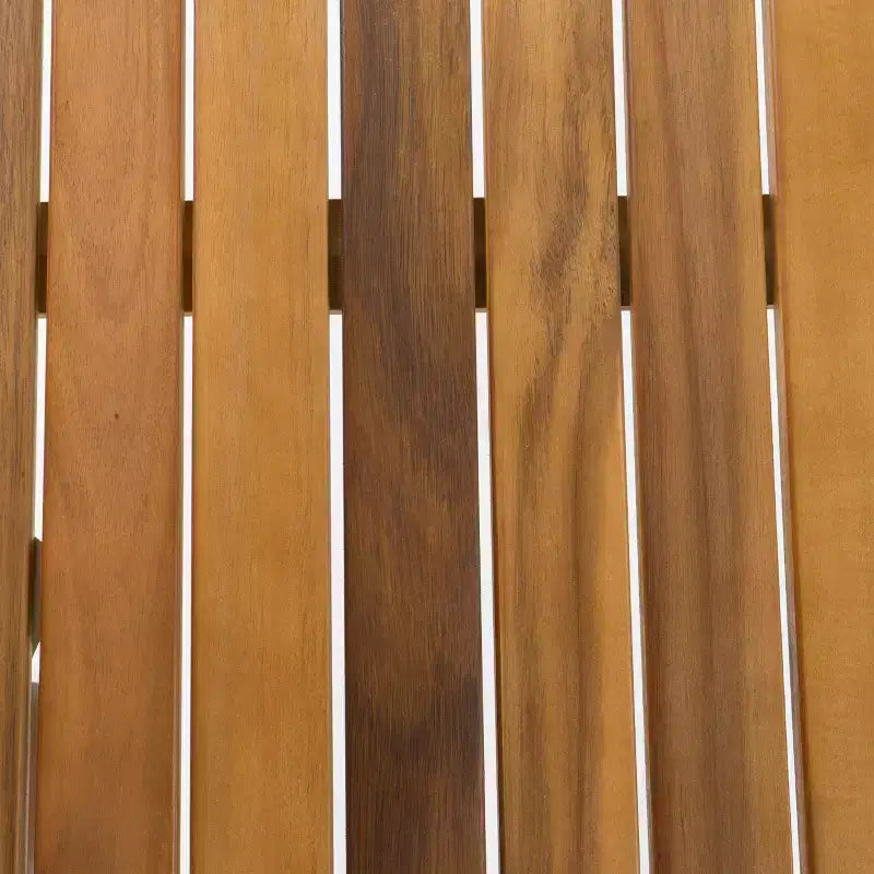 Christopher Knight Home Danette – Ensemble de salle à manger d'extérieur 7 pièces rustique en acacia tressé et osier