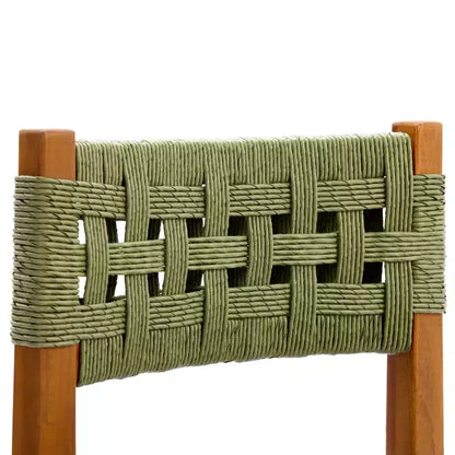 Christopher Knight Home Francine – Ensemble de salle à manger d'extérieur 7 pièces en osier rustique tressé et bois d'acacia avec table à lattes extensible