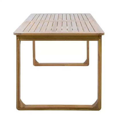 Christopher Knight Home Chasel – Ensemble de salle à manger moderne 5 pièces pour patio en bois d'acacia avec 4 chaises de salle à manger en corde