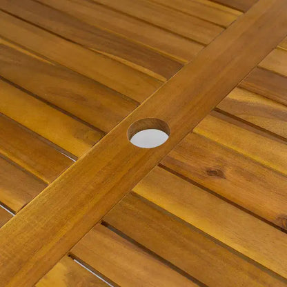 ModernLuxe Ensemble de salle à manger d'extérieur 7 pièces pour 6 personnes, ensemble de meubles de patio de jardin avec 6 chaises avec coussins et cadre résistant aux intempéries
