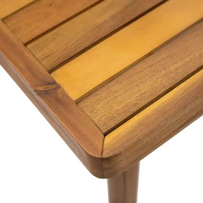 ModernLuxe Ensemble de salle à manger d'extérieur 7 pièces pour 6 personnes, ensemble de meubles de patio de jardin avec 6 chaises avec coussins et cadre résistant aux intempéries