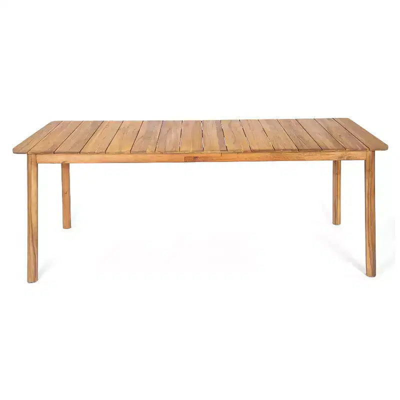 Christopher Knight Home Visola, set da pranzo 9 pezzi in corda e legno di acacia in stile bohémien, con tavolo a doghe e cuscini