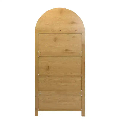 Armoire de cuisine haute de 180 cm avec portes vitrées, meuble de rangement autonome pour cuisine, salle à manger ou salon-Panipeachy