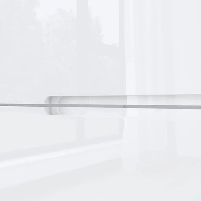 Comò lucido 63" con luce, con 8 cassetti e ampio piano d'appoggio