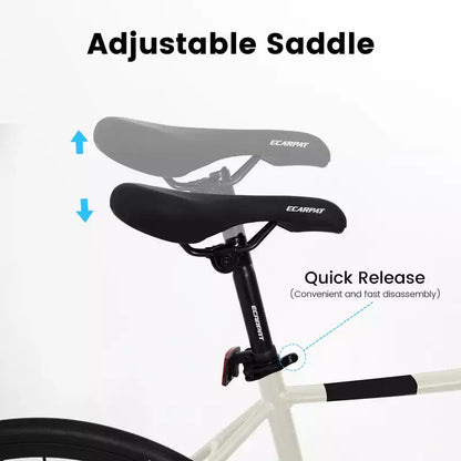 Vélo de Route Whisen, Cadre en Aluminium Léger, Freins à Disque, 16 Vitesses, Accélération Rapide, Adapté aux Hommes et aux Femmes