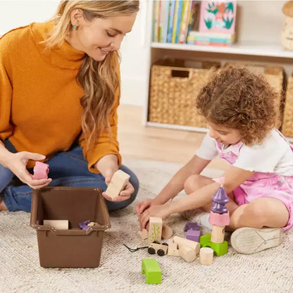 Meuble de rangement 15 bacs ECR4Kids Streamline avec 15 bacs à façade incurvée, 3x5, mobilier pour enfants