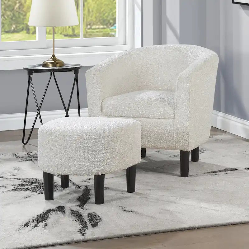 Convenience Concepts Take a Seat Churchill, Poltrona e Pouf