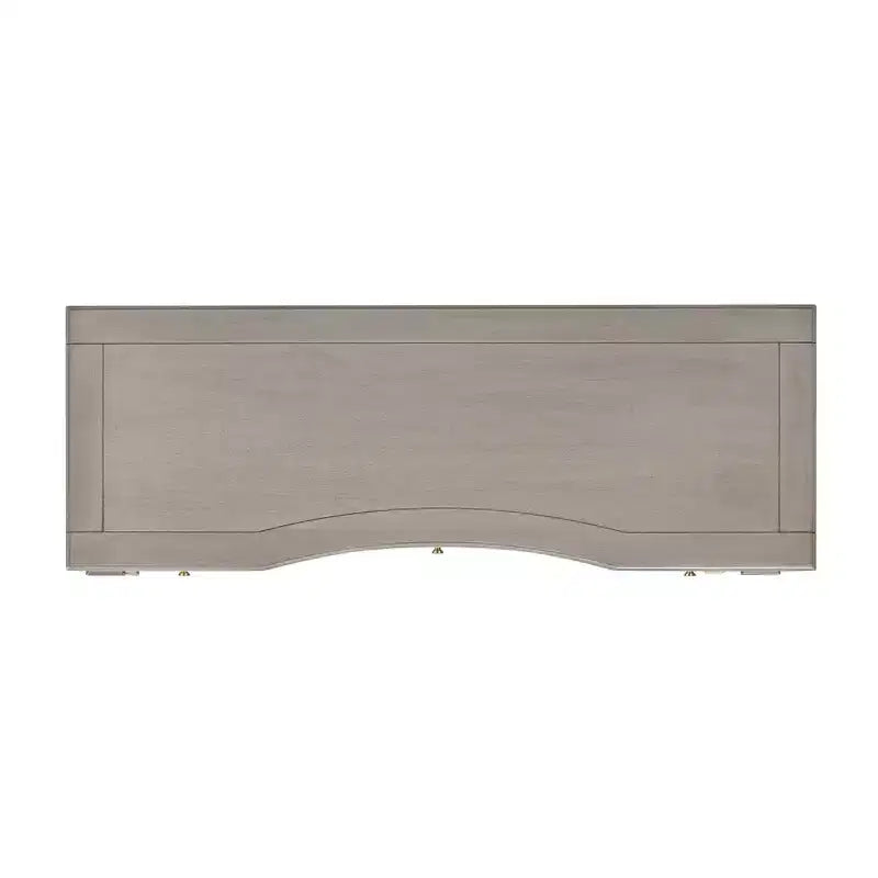 Scrivania direzionale in legno a 3 cassetti Dauphin 55 di Jennifer Taylor Home