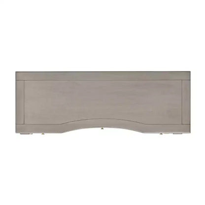 Scrivania direzionale in legno a 3 cassetti Dauphin 55 di Jennifer Taylor Home