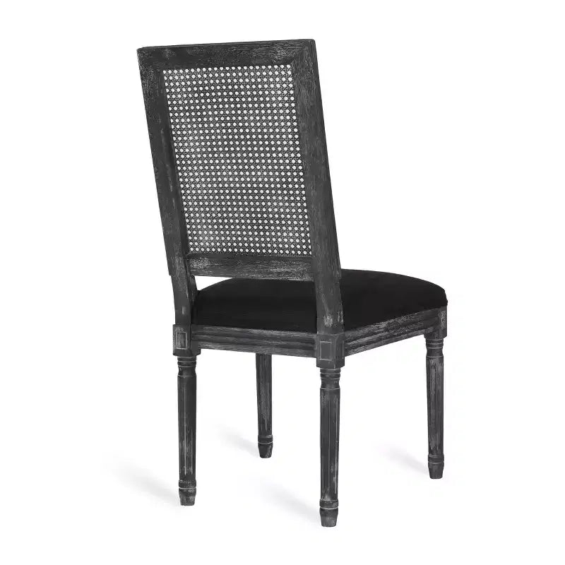 Lot de 6 chaises de salle à manger Regina en bois et cannage de style campagne française - Christopher Knight Home