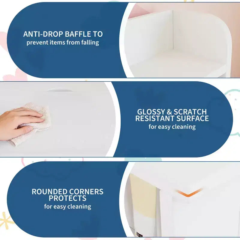 Set scrivania e sedia per bambini, con libreria superiore e piano inclinabile, tavolo da studio per bambini, scrivania per studenti, per camera da letto, casa