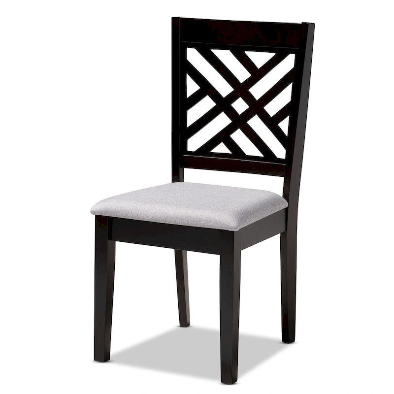 Set di 4 sedie da pranzo moderne e contemporanee