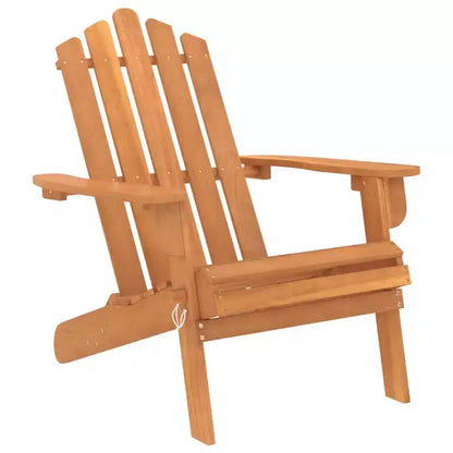 vidaXL Salon de jardin marron bois d'acacia massif Standard Pliable