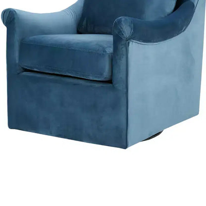 Sparta Swivel Chair - Blue