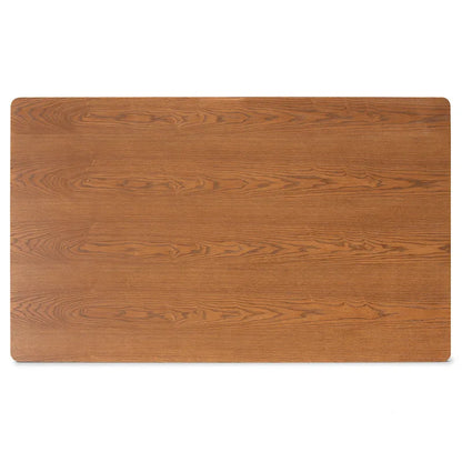 Set di 5 mobili per angolo pranzo Daymond Mid-Century con imbottitura e noce