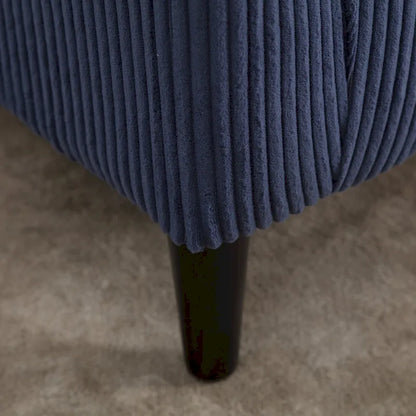 Fauteuil style moderne Fauteuil crapaud avec coussin et oreiller, canapé simple