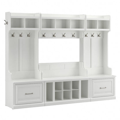 Set per l'ingresso Woodland con appendiabiti di Bush Furniture